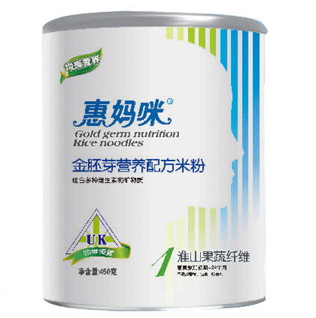 惠媽咪淮山果蔬纖維金胚芽米粉1段