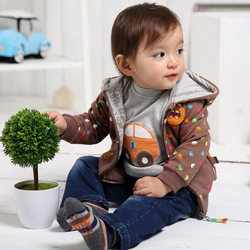 棉果果寶寶上衣兩件套