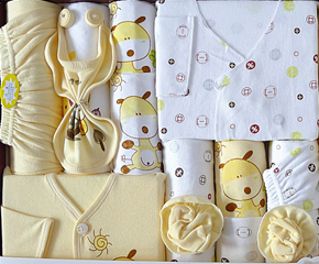 小貝殼嬰兒禮盒套裝