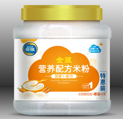 世雅金裝胡蘿卜營(yíng)養(yǎng)米粉