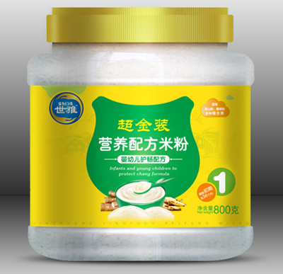 世雅超金裝嬰幼兒護暢營養(yǎng)米粉