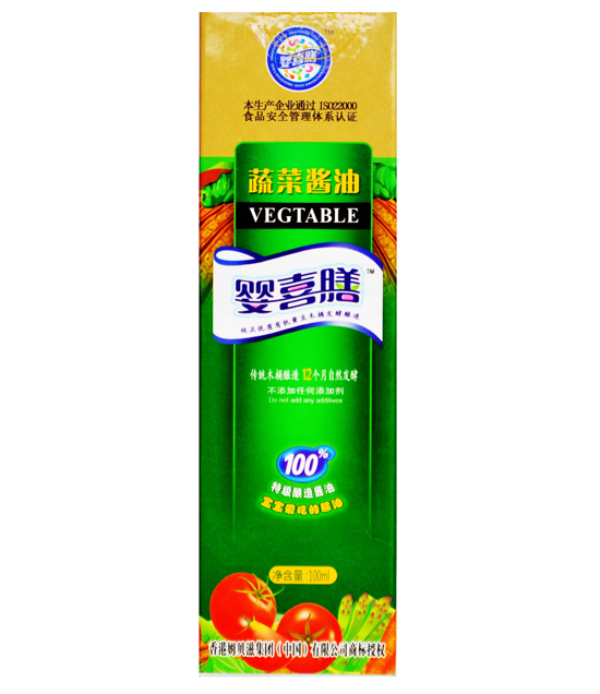 嬰喜膳嬰幼兒有機蔬菜醬油