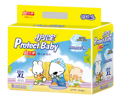 護(hù)兒寶超級薄嬰兒紙尿片XL碼20片
