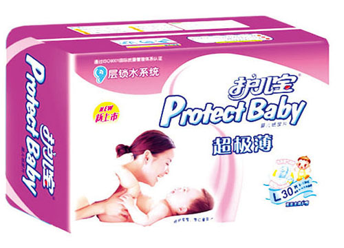 護兒寶超級薄嬰兒紙尿片L碼30片
