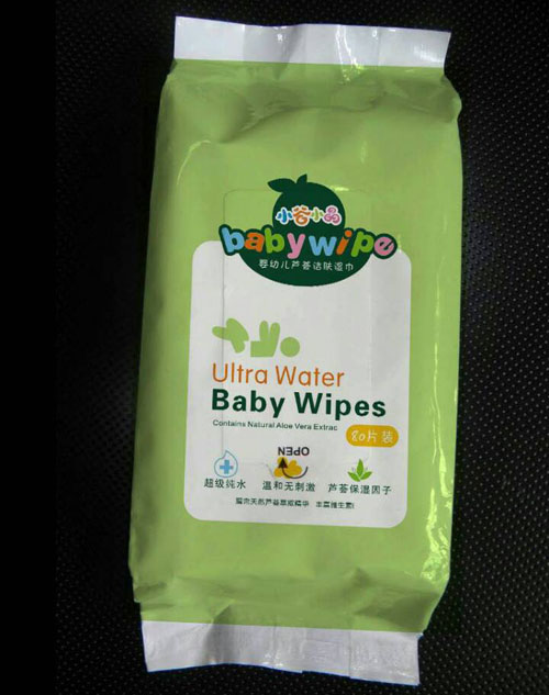 小谷小晶嬰幼兒蘆薈潔膚濕巾