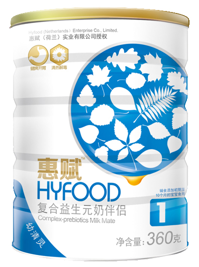 惠賦幼清靈(復(fù)合益生元)奶伴侶1段360克