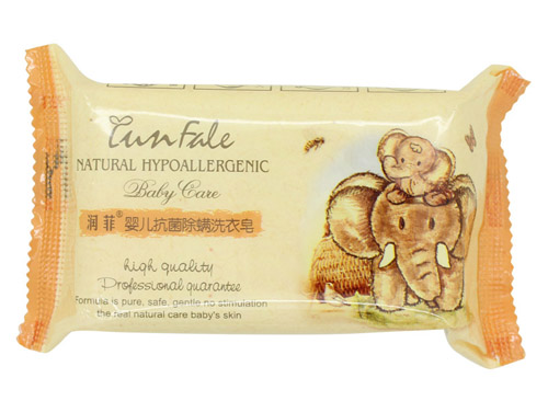 潤(rùn)菲嬰兒抗菌除螨洗衣皂