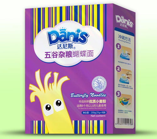 達(dá)尼斯五谷雜糧蝴蝶面