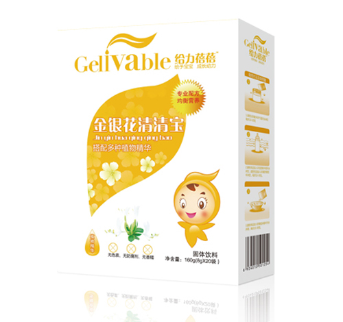 給力蓓蓓金銀花清清寶(盒)