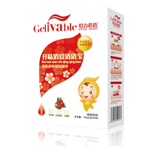 給力蓓蓓開(kāi)味消食清清寶(盒)