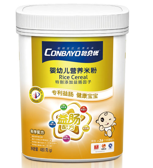 聰貝優(yōu)益腸嬰幼兒營(yíng)養(yǎng)米粉聽裝