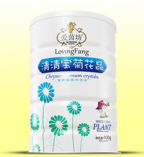 愛茵坊清清寶菊花晶鐵聽