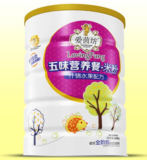 愛茵坊什錦水果五味營(yíng)養(yǎng)餐米粉鐵聽