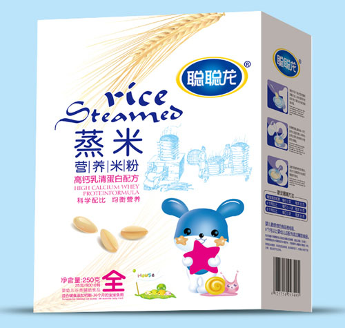 聰聰龍高鈣乳清蛋白配方蒸米營(yíng)養(yǎng)米粉全段盒裝