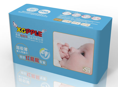 屁屁樂超級(jí)薄紙尿片S碼40片