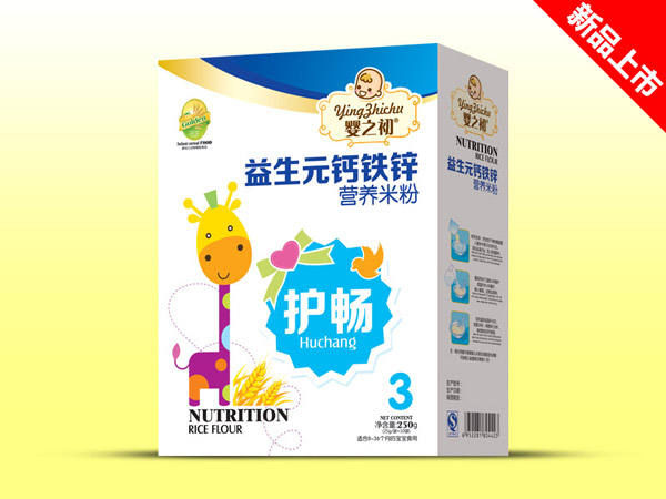 嬰之初益生元鈣鐵鋅護(hù)暢營(yíng)養(yǎng)米粉