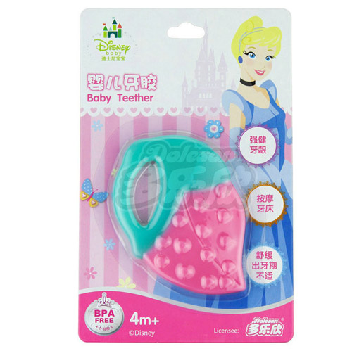 迪士尼寶寶迪士尼公主系列水果型嬰兒牙膠