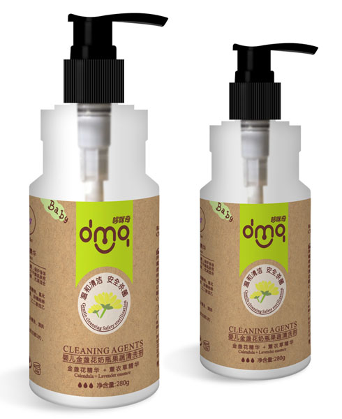 哆咪奇嬰兒金盞花奶瓶果蔬清洗劑
