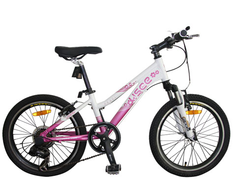 USEE優(yōu)適天使鋁合金20寸兒童自行車女童款兩色可選