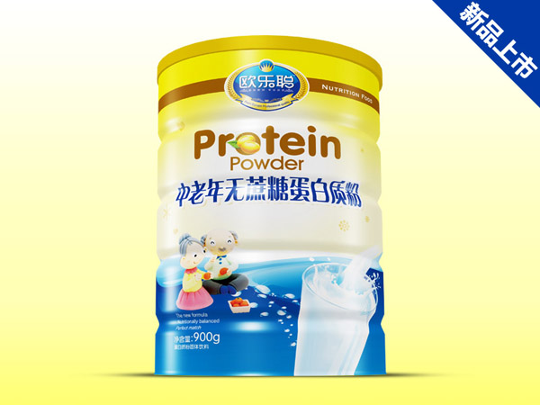 歐樂聰中老年無(wú)蔗糖蛋白質(zhì)粉聽裝