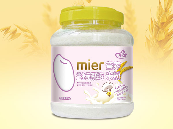 米兒超值裝益生元鈣鐵鋅營養(yǎng)米粉