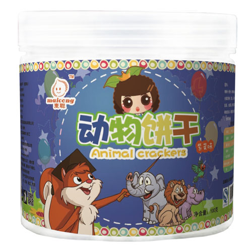 麥聰動物餅干紫菜味