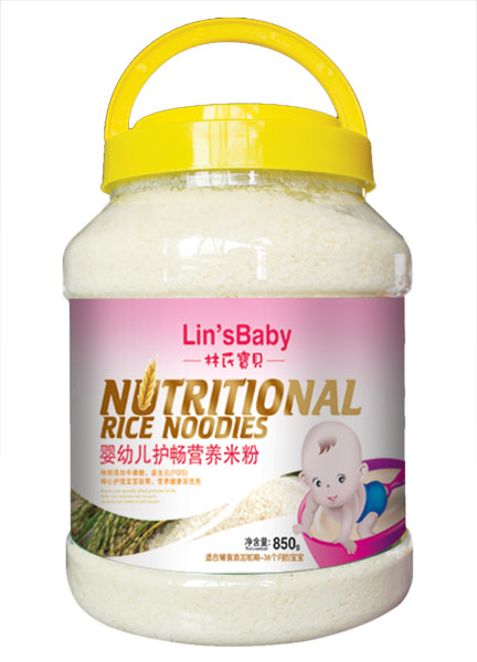林氏寶貝嬰幼兒護(hù)暢營(yíng)養(yǎng)米粉850克桶裝