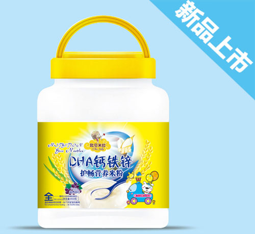 歐貝米拉DHA鈣鐵鋅營養(yǎng)米粉