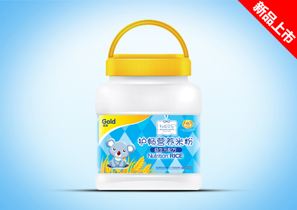 邦成貝樂益生元配方護暢米粉850g