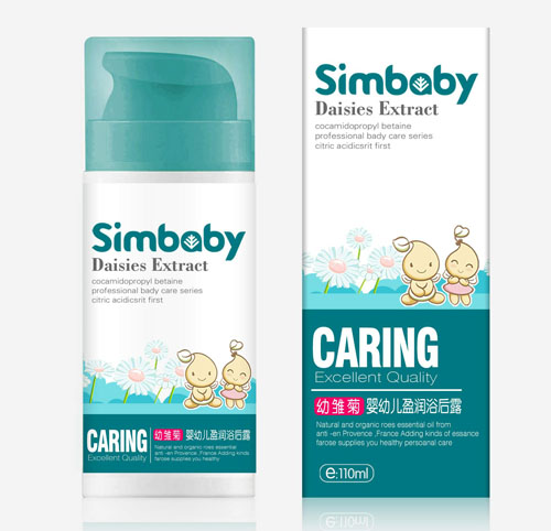 西麥寶寶嬰幼兒瑩潤浴后露110ml