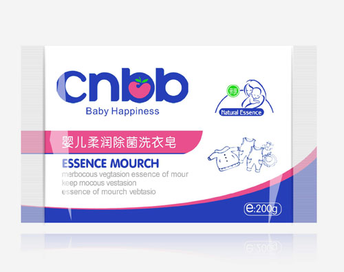 恰里寶貝嬰兒柔潤除菌洗衣皂200g