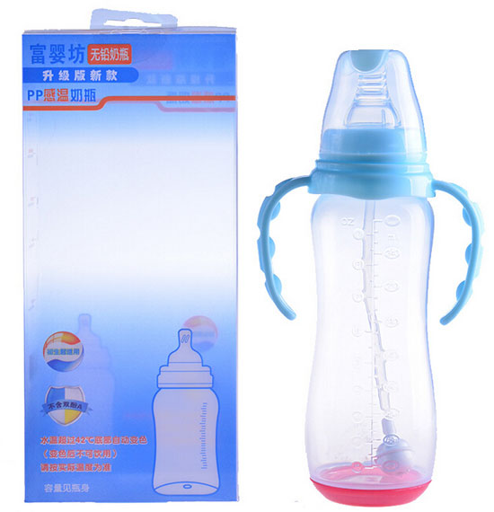富嬰坊嬰兒PP感溫奶瓶