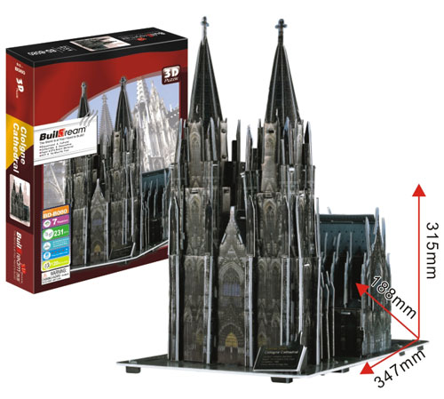 筑夢科隆大教堂(德國)----款號:BD-B080-無水印