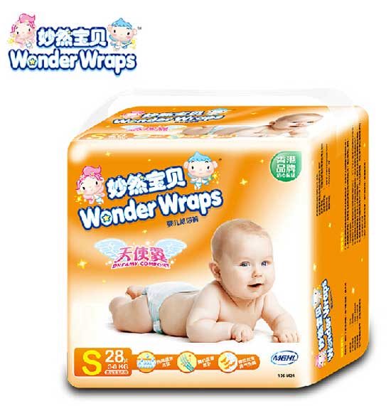 妙然寶貝天使翼嬰兒紙尿褲S碼