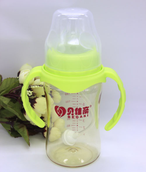 貝佳親嬰兒奶瓶綠色
