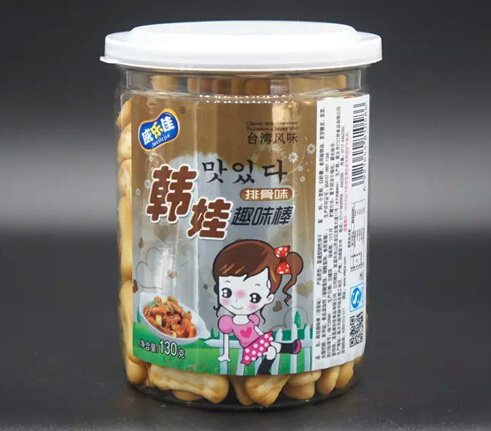 威樂(lè)佳韓娃排骨味趣味棒