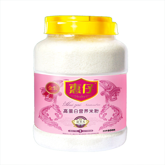 惠仔高蛋白營養(yǎng)米粉瓶裝