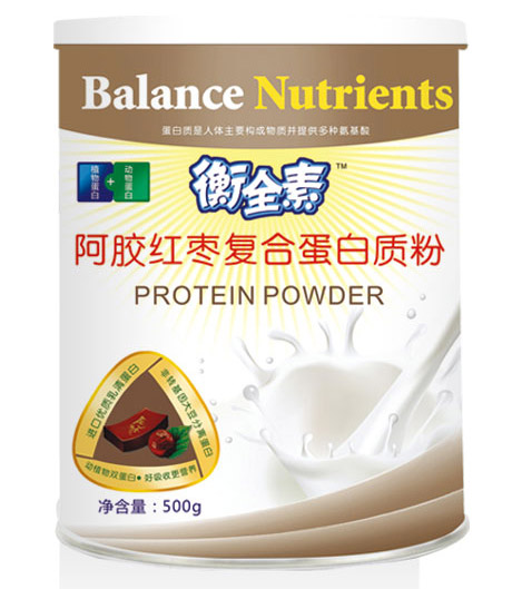 衡全素孕產(chǎn)婦阿膠紅棗復合蛋白質(zhì)粉