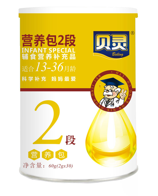 貝靈嬰幼兒營養(yǎng)包2段