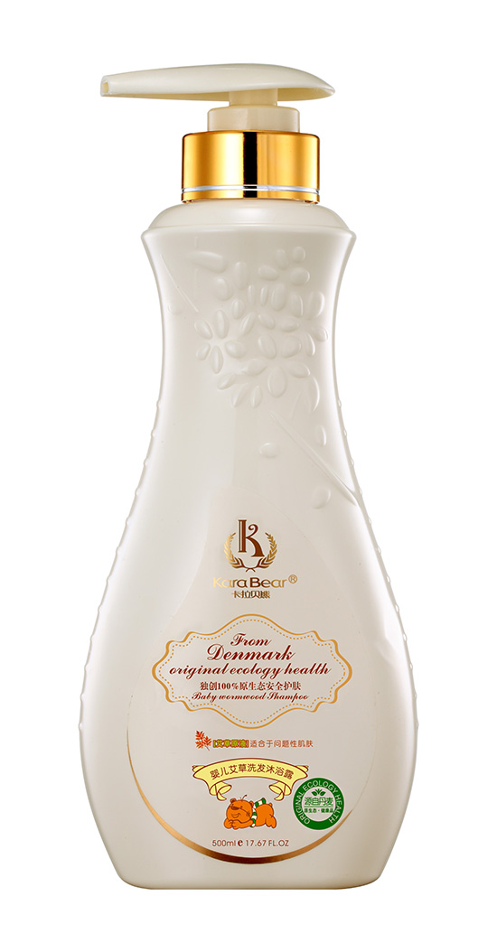 卡拉貝熊500ml嬰兒艾草洗發(fā)沐浴露