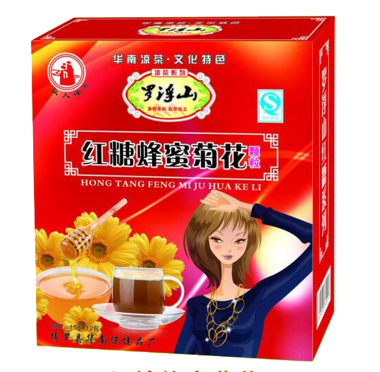 羅浮山紅糖蜂蜜菊花