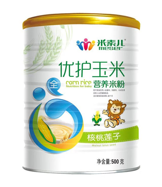 米素兒核桃蓮子優(yōu)護(hù)玉米營養(yǎng)米粉