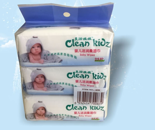 貝滋娃娃嬰兒潔潤(rùn)柔濕巾