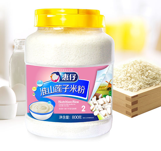 惠仔淮山蓮子米粉800克桶裝