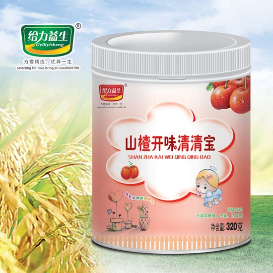 給力益生山楂開(kāi)味清清寶(塑料桶裝)(1)