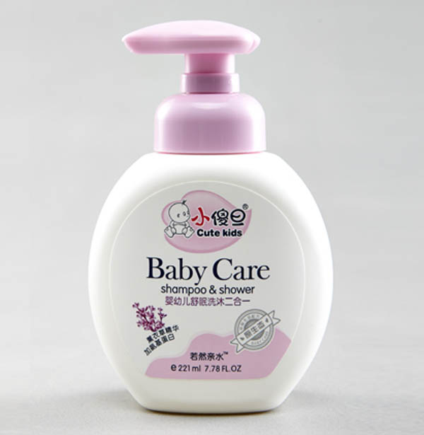 小傻旦嬰幼兒舒眠洗沐二合一221ml