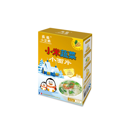 南極小企鵝小米蔬菜小面片