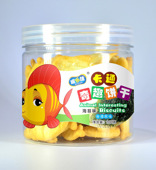 威樂佳動物餅干海苔味