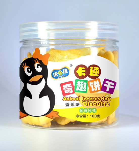 威樂佳動物餅干香蕉味