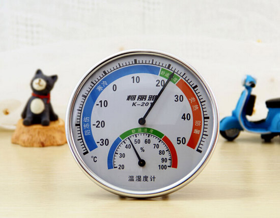 柯麗雅兩用室內(nèi)溫濕度計指針式